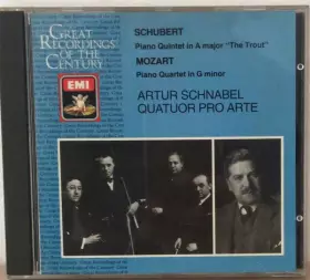 Couverture du produit · Piano Quintet In A Major (The Trout) / Piano Quartet In G Minor