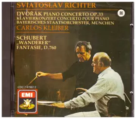 Couverture du produit · Dvořák: Piano Concerto Op. 33 · Schubert: 'Wanderer" Fantasie, D. 760