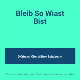 Couverture du produit · Bleib So Wiast Bist