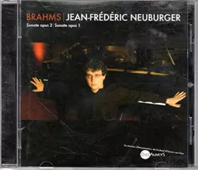 Couverture du produit · Brahms. Sonate en fa dièse mineur opus 2. Sonate en do majeur op 1