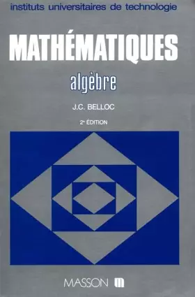 Couverture du produit · Mathématiques : Algèbre