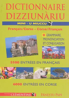 Couverture du produit · Dictionnaire mini Français/Corse - Corse/Français