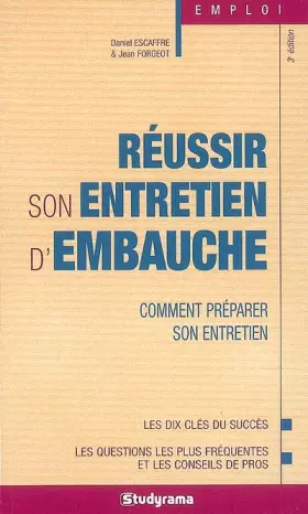 Couverture du produit · Réussir son entretien d'embauche
