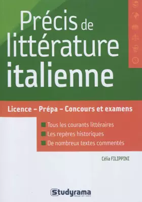 Couverture du produit · Précis de littérature italienne