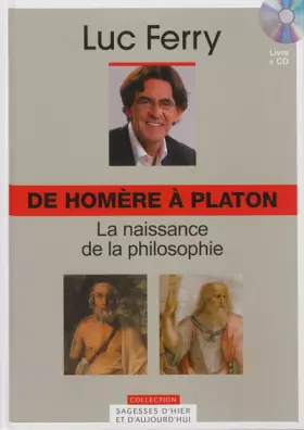 Couverture du produit · De Homère à Platon, Vol. 1 : La naissance de la Philosophie (Cd-rom inclus)