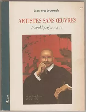 Couverture du produit · Artistes sans oeuvres