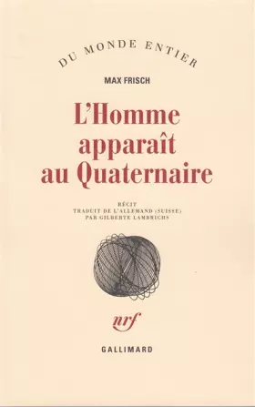 Couverture du produit · L'Homme apparaît au Quaternaire
