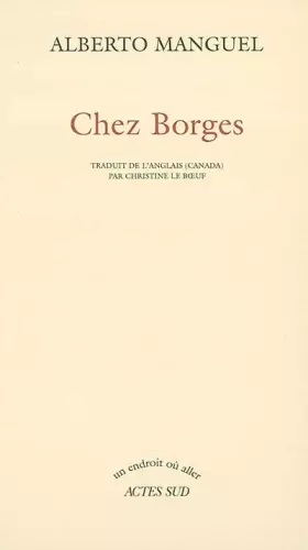Couverture du produit · Chez Borges