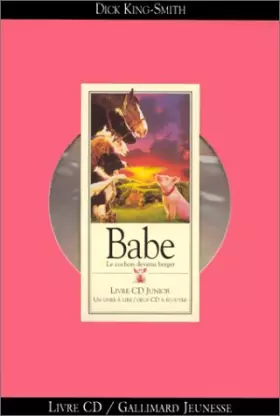 Couverture du produit · Babe, le cochon devenu berger (1 livre + coffret de 2 CD)