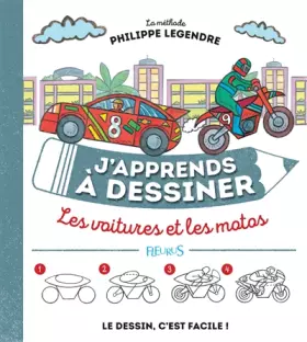 Couverture du produit · J'apprends à dessiner les voitures et les motos