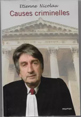 Couverture du produit · Causes criminelles