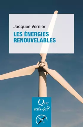 Couverture du produit · Les énergies renouvelables