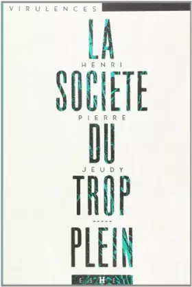 Couverture du produit · La société du trop-plein