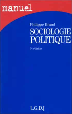 Couverture du produit · Sociologie politique