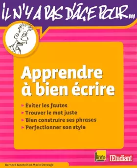 Couverture du produit · BIEN ECRIRE
