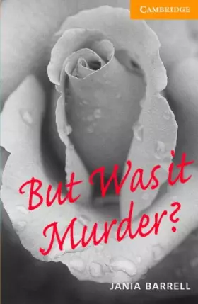 Couverture du produit · But Was it Murder? Level 4 Intermediate Book with Audio CDs (2) Pack