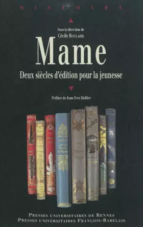 Couverture du produit · Mame: Deux siècles d'édition pour la jeunesse