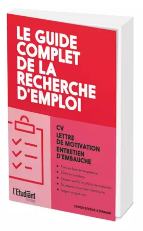 Couverture du produit · Le guide complet de la recherche d'emploi