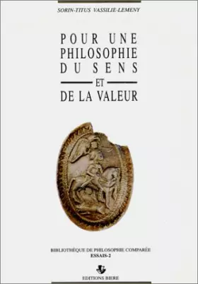 Couverture du produit · Pour une philosophie du sens et de la valeur