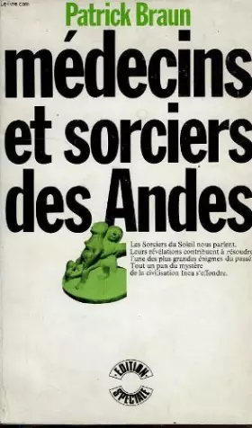 Couverture du produit · Medecins et sorciers des andes