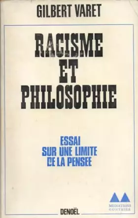 Couverture du produit · Racisme et philosophie