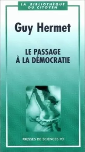 Couverture du produit · Le passage à la démocratie