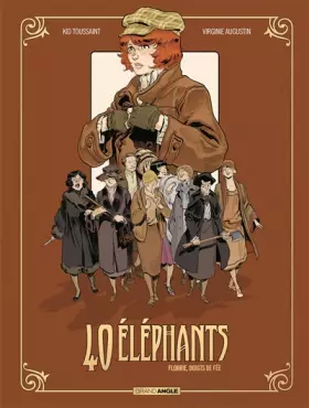 Couverture du produit · 40 éléphants - vol. 01/3: Florrie, Doigts De Fée