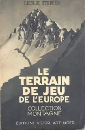 Couverture du produit · Le Terrain de jeu de l'Europe
