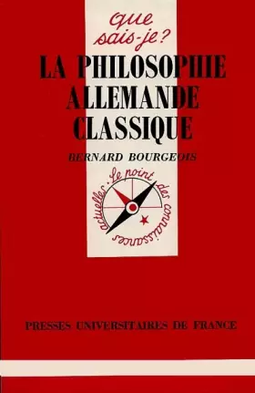 Couverture du produit · La philosophie allemande classique
