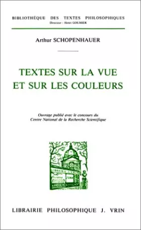 Couverture du produit · Textes sur la vue et sur les couleurs