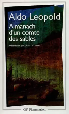 Couverture du produit · "Almanach d'un comte des sables" suivi de quelques croquis