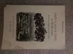 Couverture du produit · Precy-sous-thil