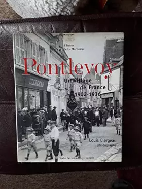 Couverture du produit · Pontlevoy : Un village de France, 1902-1936