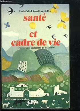Couverture du produit · Santé et cadre de vie