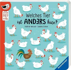 Couverture du produit · Welches Tier ist anders hier? – Unterschiede finden mit lustigen Tieren für Kinder ab 18 Monaten