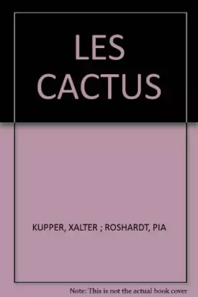Couverture du produit · Les cactus