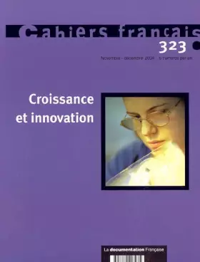 Couverture du produit · Croissance et innovation n 323 novembre-decembre 2004