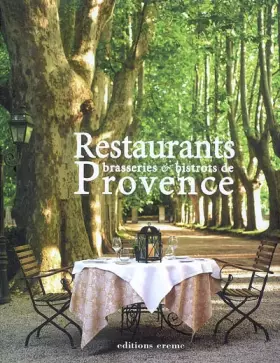 Couverture du produit · Restaurants, brasseries et bistrots de Provence
