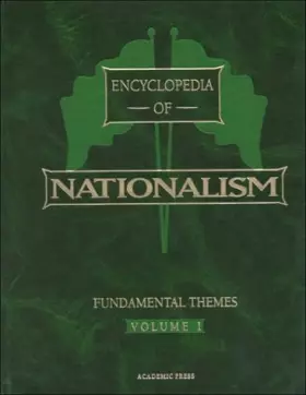 Couverture du produit · Encyclopedia Of Nationalism