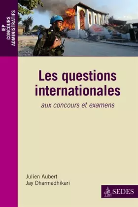 Couverture du produit · Les questions internationales: aux concours et examens
