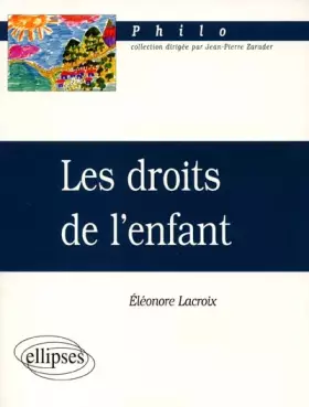 Couverture du produit · Les droits de l'enfant