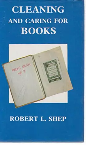 Couverture du produit · Cleaning and Caring for Books
