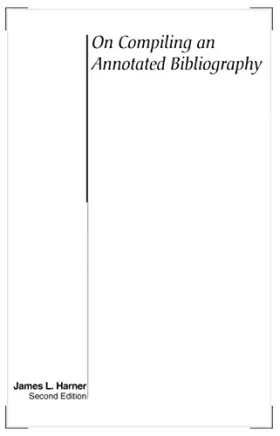 Couverture du produit · On Compiling an Annotated Bibliography