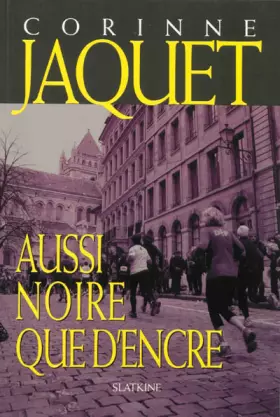 Couverture du produit · Aussi noire que d'encre