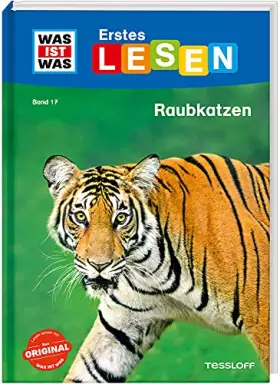 Couverture du produit · WAS IST WAS Erstes Lesen Band 17. Raubkatzen