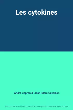 Couverture du produit · Les cytokines