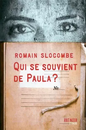 Couverture du produit · Qui se souvient de Paula ?
