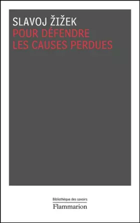 Couverture du produit · Pour défendre les causes perdues