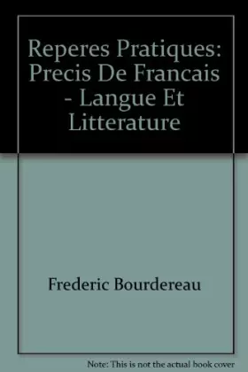 Couverture du produit · PRECIS DE FRANCAIS. Langue et littérature
