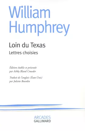 Couverture du produit · Loin du Texas: Lettres choisies